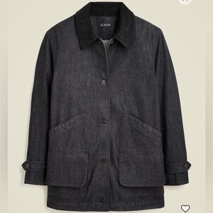J. Crew Denim Barn Jacket Black M